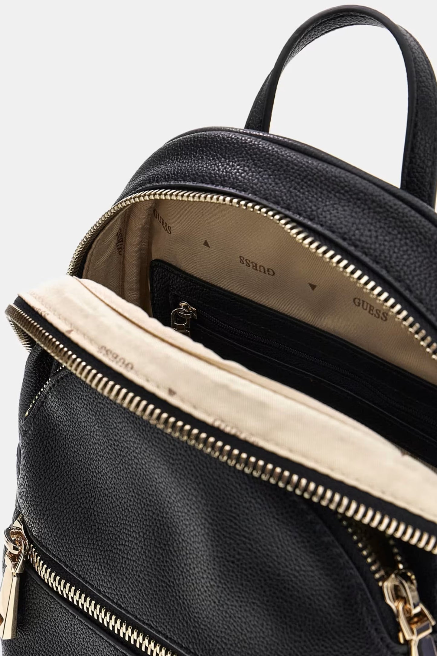 GUESS MANHATTAN POCKET-DETAIL MINI BACKPACK