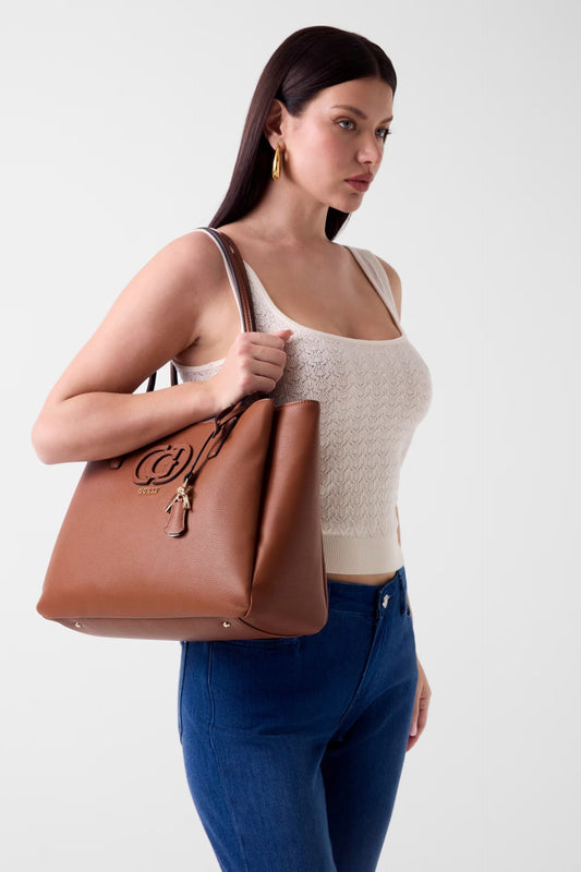 GUESS WOMAN ISOLA MULTI COMP TOTE BAG