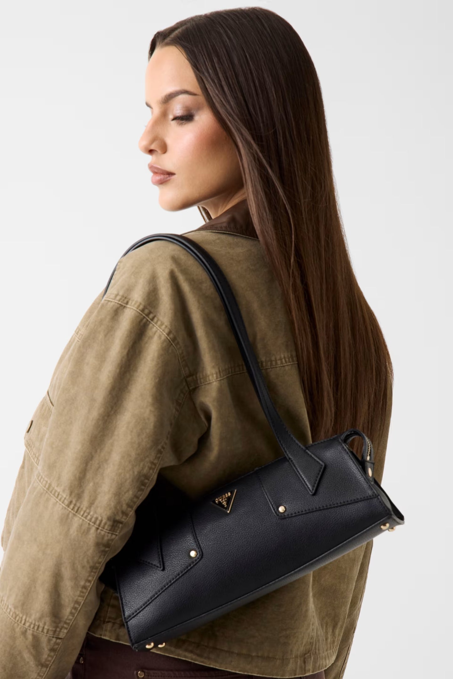 GUESS WOMAN DARCY SOULDER SATCHEL BAG