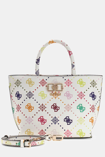 GUESS EMELIE LOGO MINI TOTE BAG