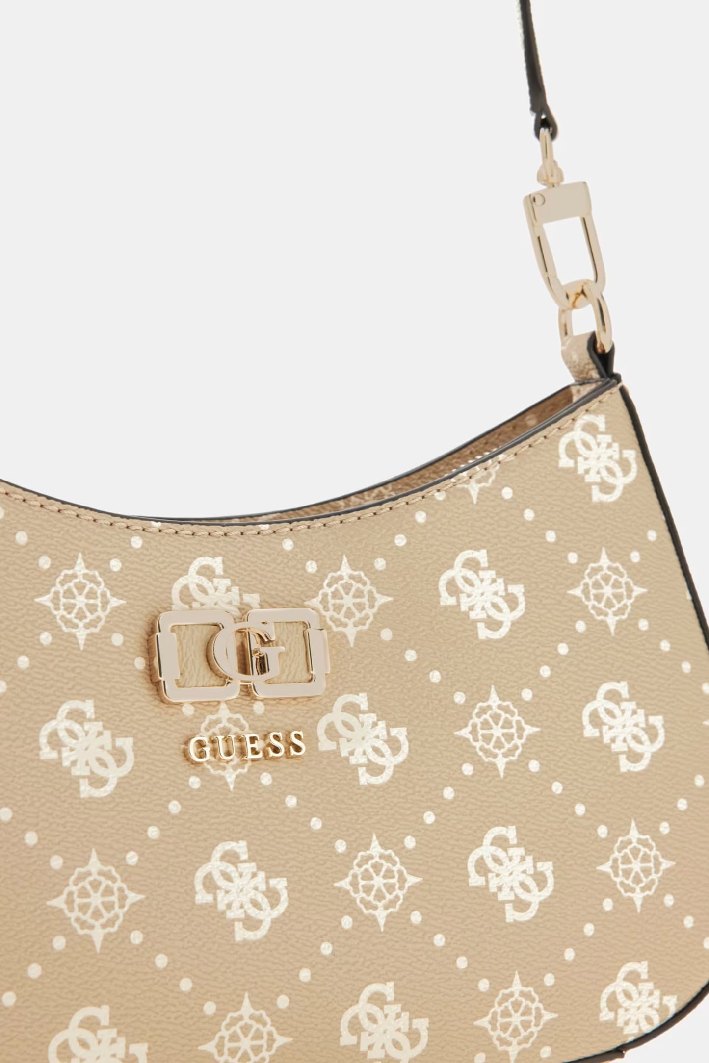 GUESS WOMAN EMELIE LOGO TOP ZIP SHOULDER BAG