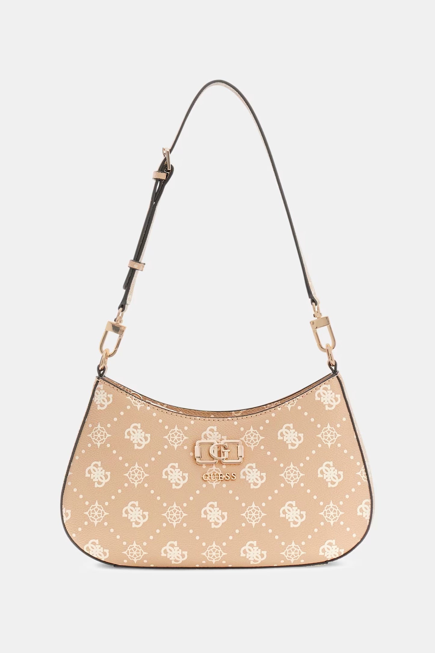 GUESS WOMAN EMELIE LOGO TOP ZIP SHOULDER BAG