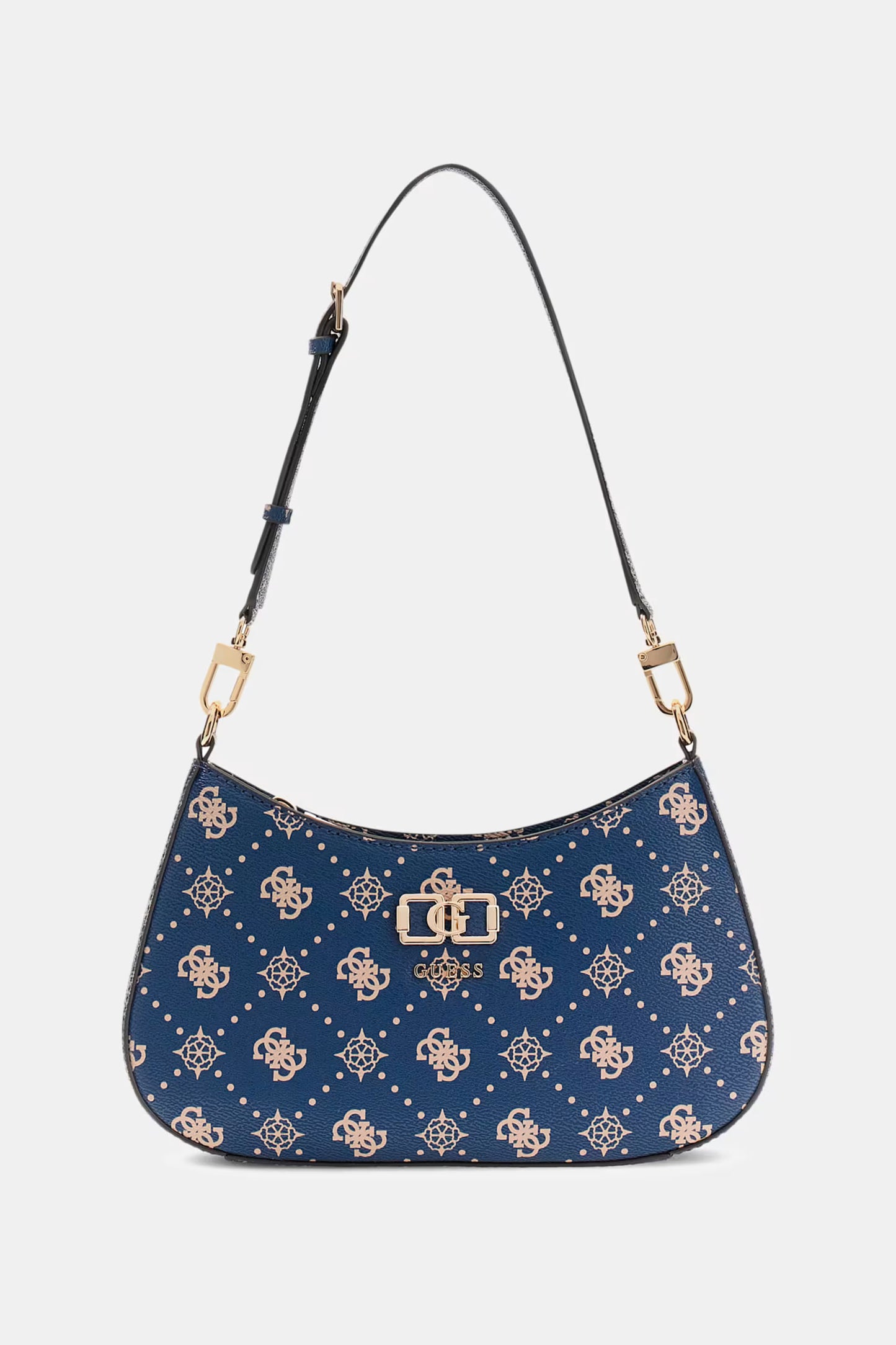GUESS WOMAN EMELIE LOGO TOP ZIP SHOULDER BAG
