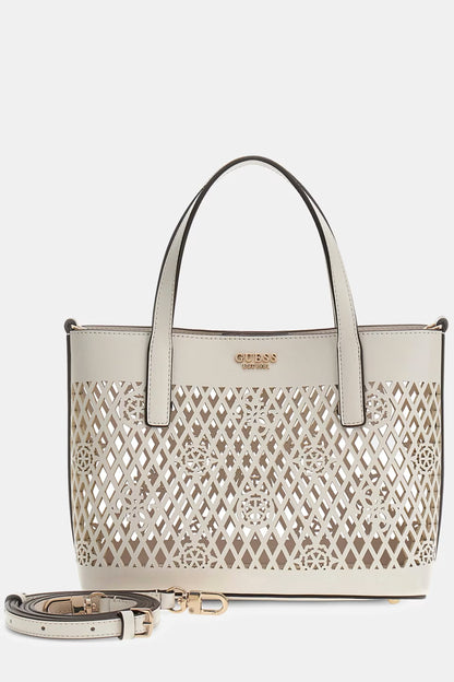 GUESS LETTY 2 IN 1 MINI TOTE BAG