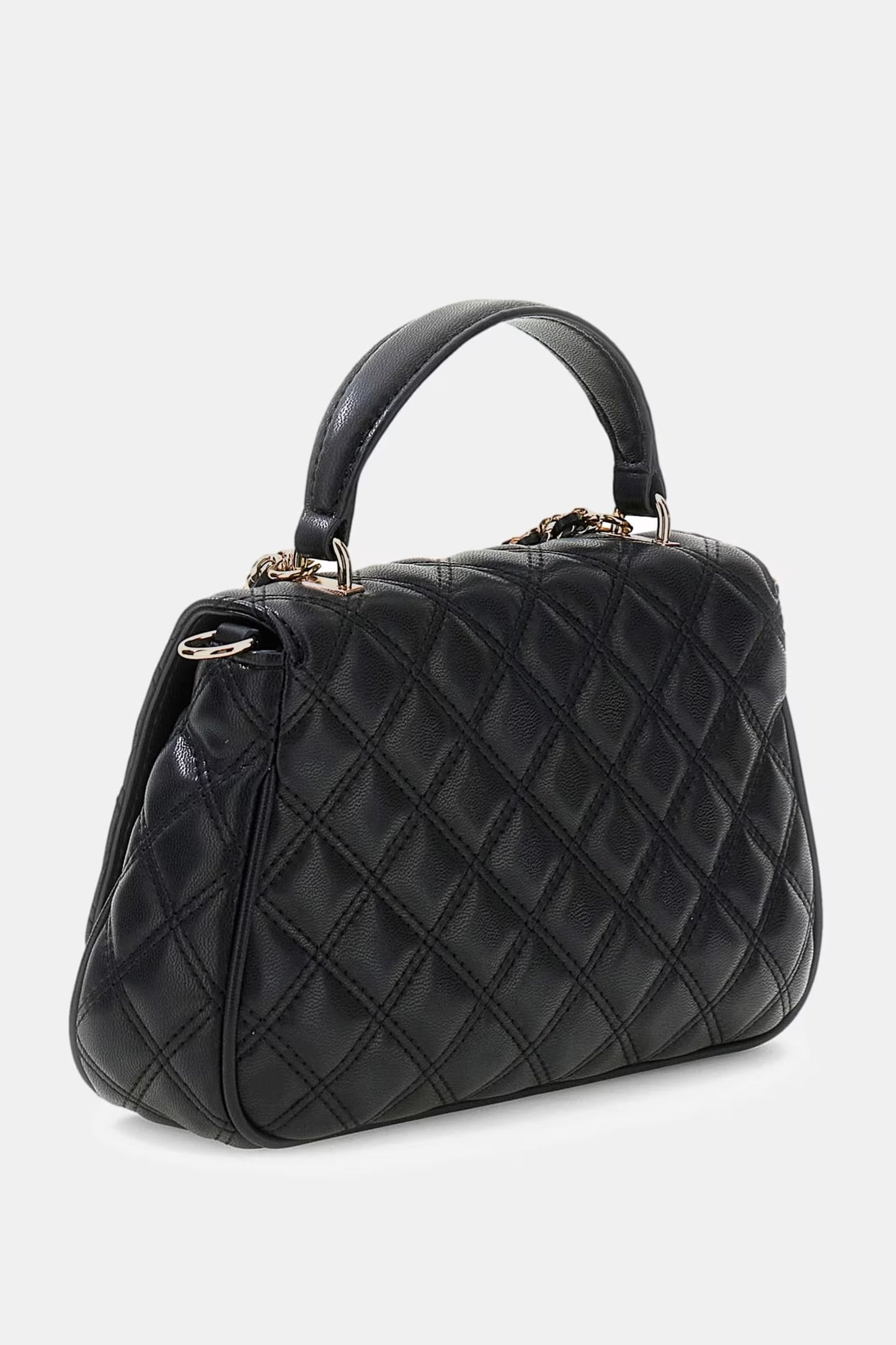 GUESS GIULLY II TOP HANDLE FLAP BAG