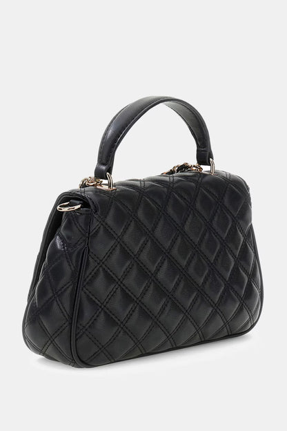 GUESS GIULLY II TOP HANDLE FLAP BAG