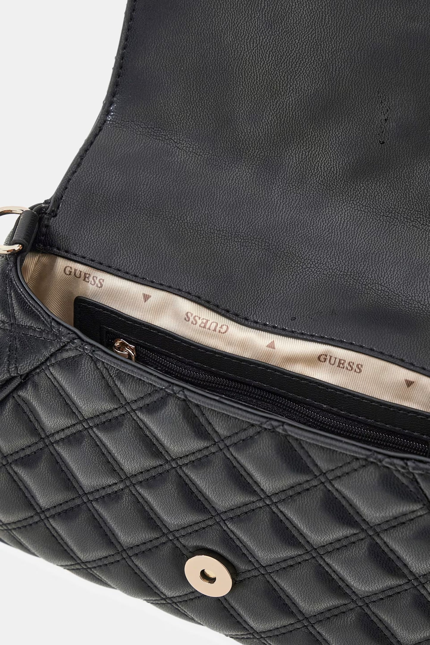 GUESS GIULLY II TOP HANDLE FLAP BAG
