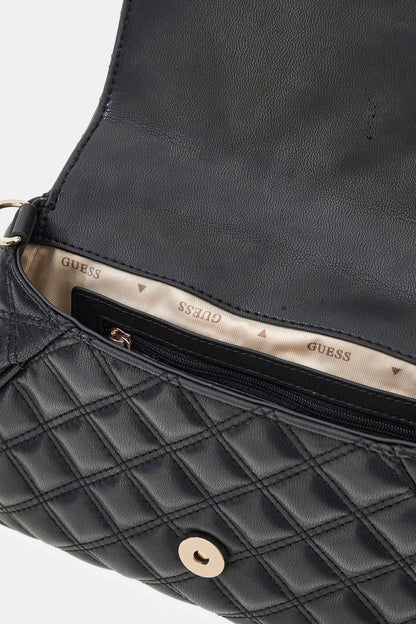 GUESS GIULLY II TOP HANDLE FLAP BAG
