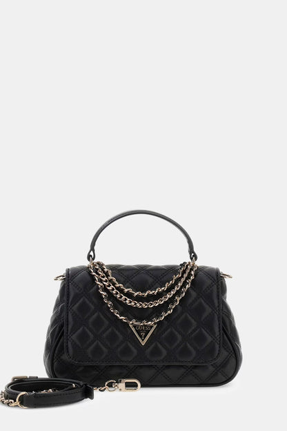GUESS GIULLY II TOP HANDLE FLAP BAG