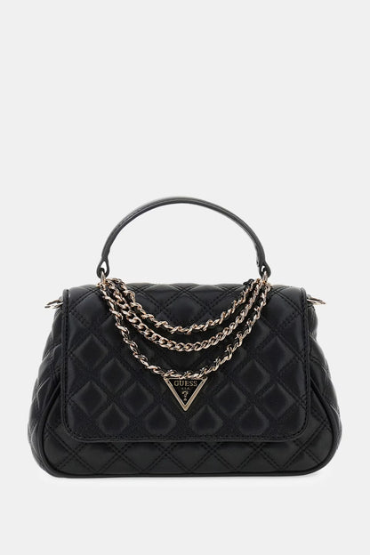 GUESS GIULLY II TOP HANDLE FLAP BAG