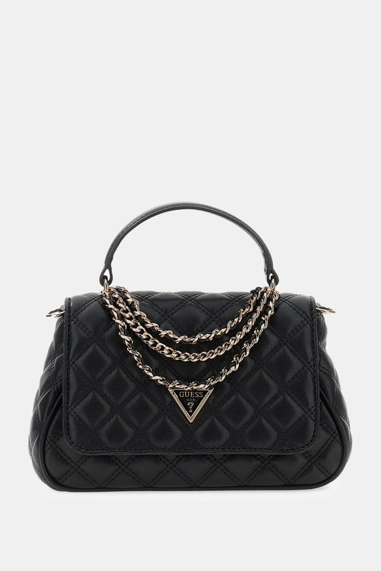 GUESS GIULLY II TOP HANDLE FLAP BAG