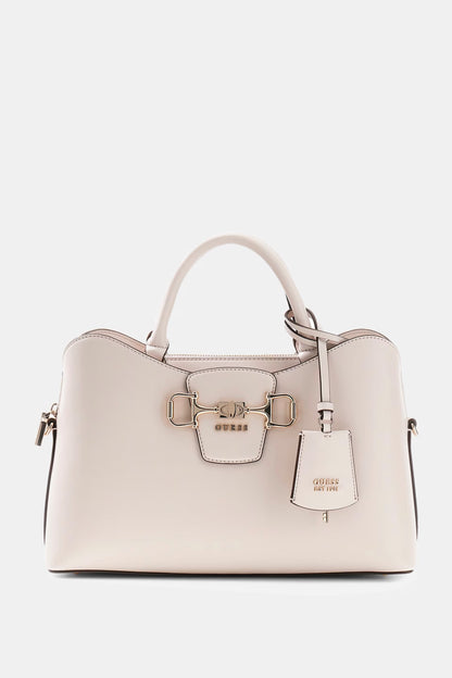 GUESS WOMAN JANIE SATCHEL HANDBAG