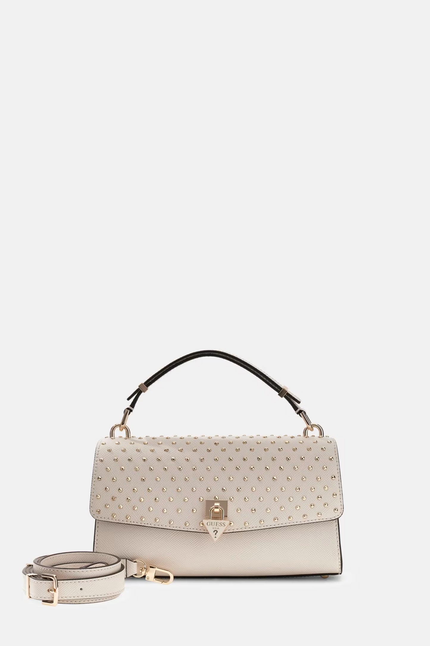 GUESS PATSIE TOP HANDLE FLAP BAG