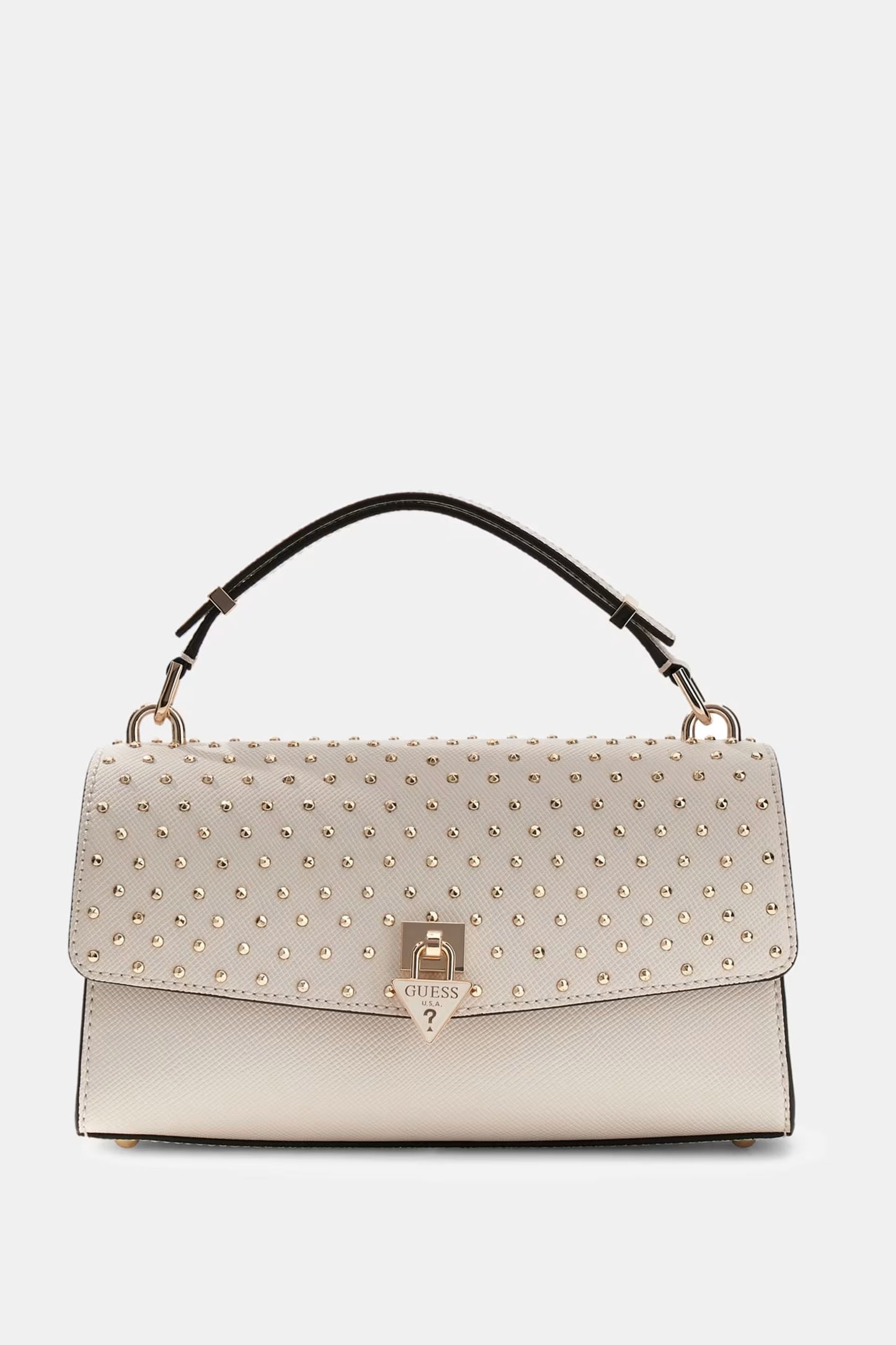 GUESS PATSIE TOP HANDLE FLAP BAG