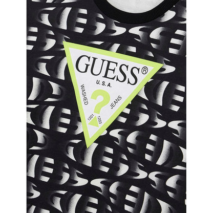 GUESS REPEAT TRIANGLE LOGO SWEATSHIRT