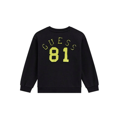 GUESS LS BACK EBROIDERED ACTIVE FOOTER