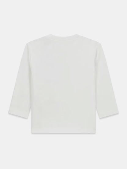 GUESS EMBROIDERED LOGO T SHIRT