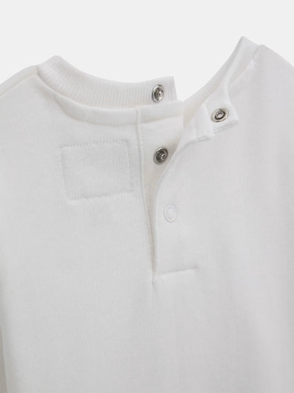 GUESS NEWBORN SET ACTIVE TOP & KNITTED DENIM