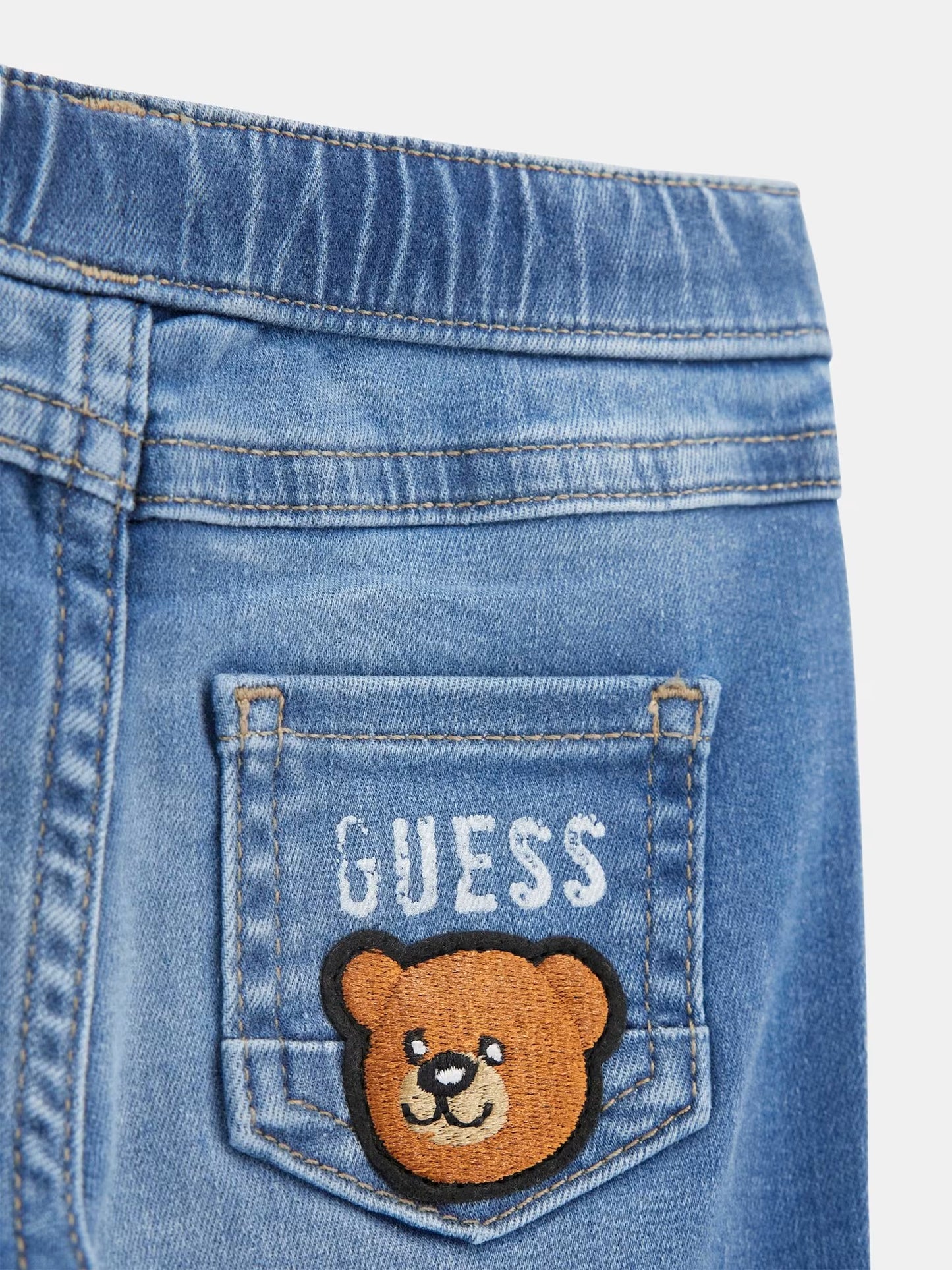 GUESS BABY STRECH DENIM PULL ON PANTS