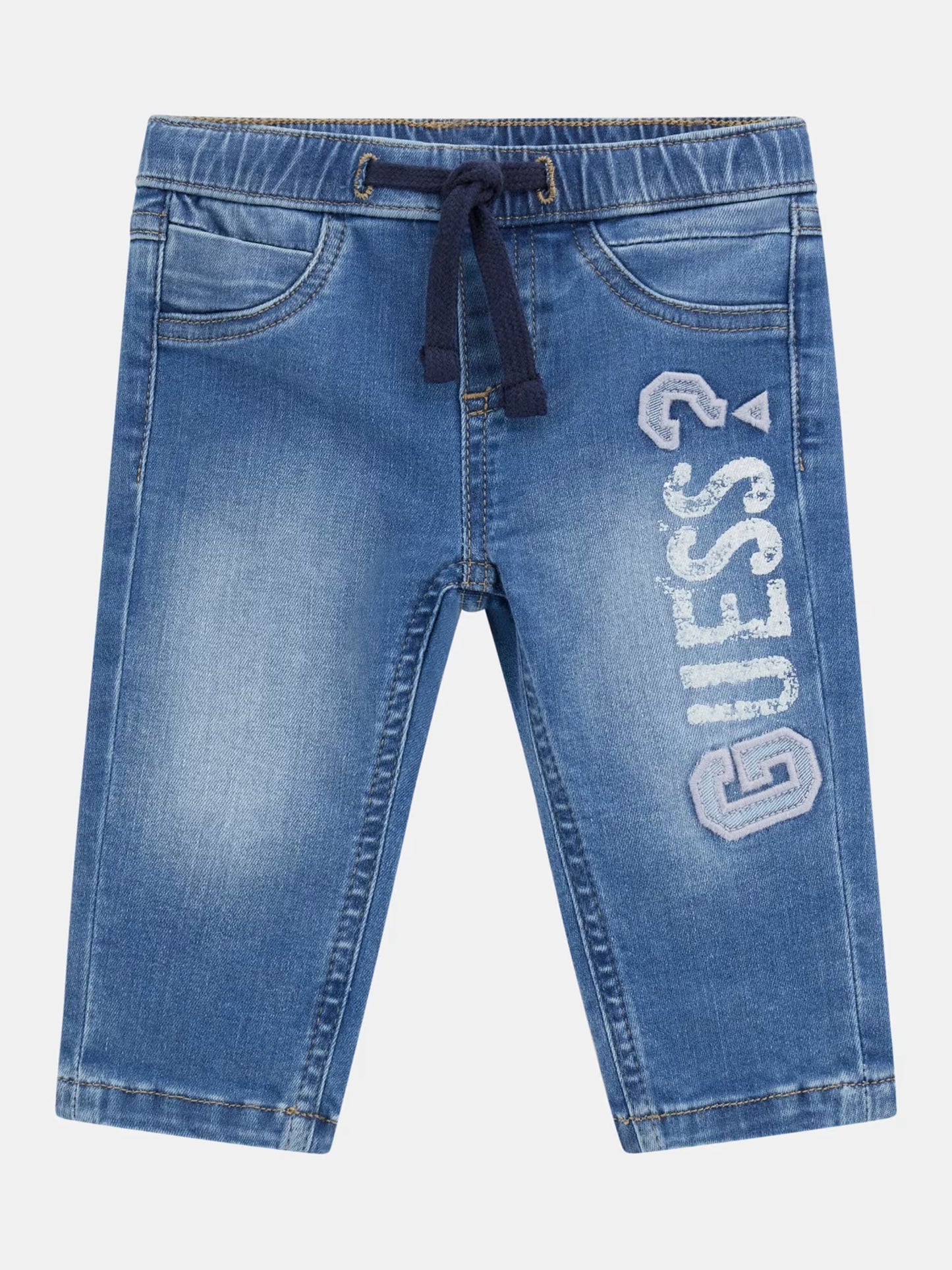 GUESS BABY STRECH DENIM PULL ON PANTS
