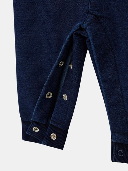 GUESS BABY DENIM JUMPSUIT & TSHIRT SET