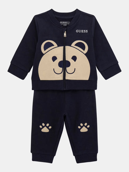 GUESS JEANS KIDS SET ACTIVE TOP & ACTIVE PANTS