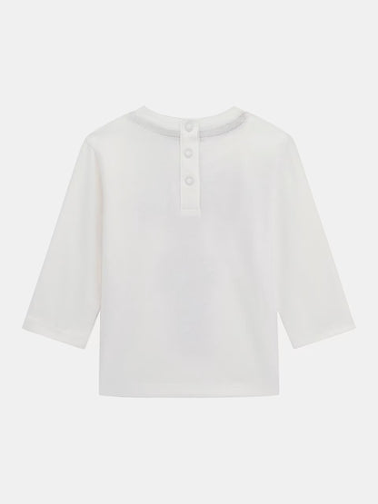 GUESS BABY BEAR EMBROIDERY T SHIRT