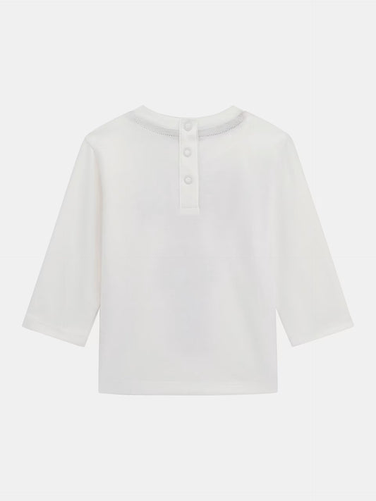 GUESS BABY BEAR EMBROIDERY T SHIRT
