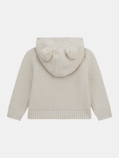 GUESS KNITTED PATCH LOGO PULLOVER