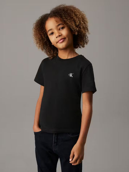 CALVIN KLEIN KIDS CHEST MONO LOGO T SHIRT