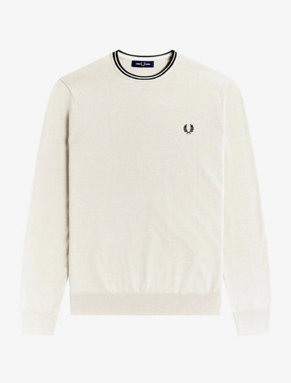 FRED PERRY CLASSIC KNIITED CREW NECK JUMPER