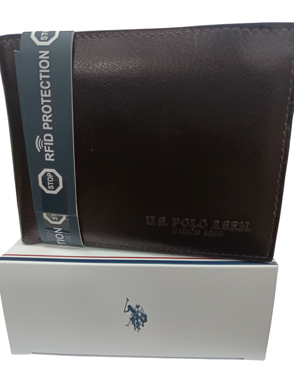 U.S POLO ASSN BLUE HILL MAN WALLET