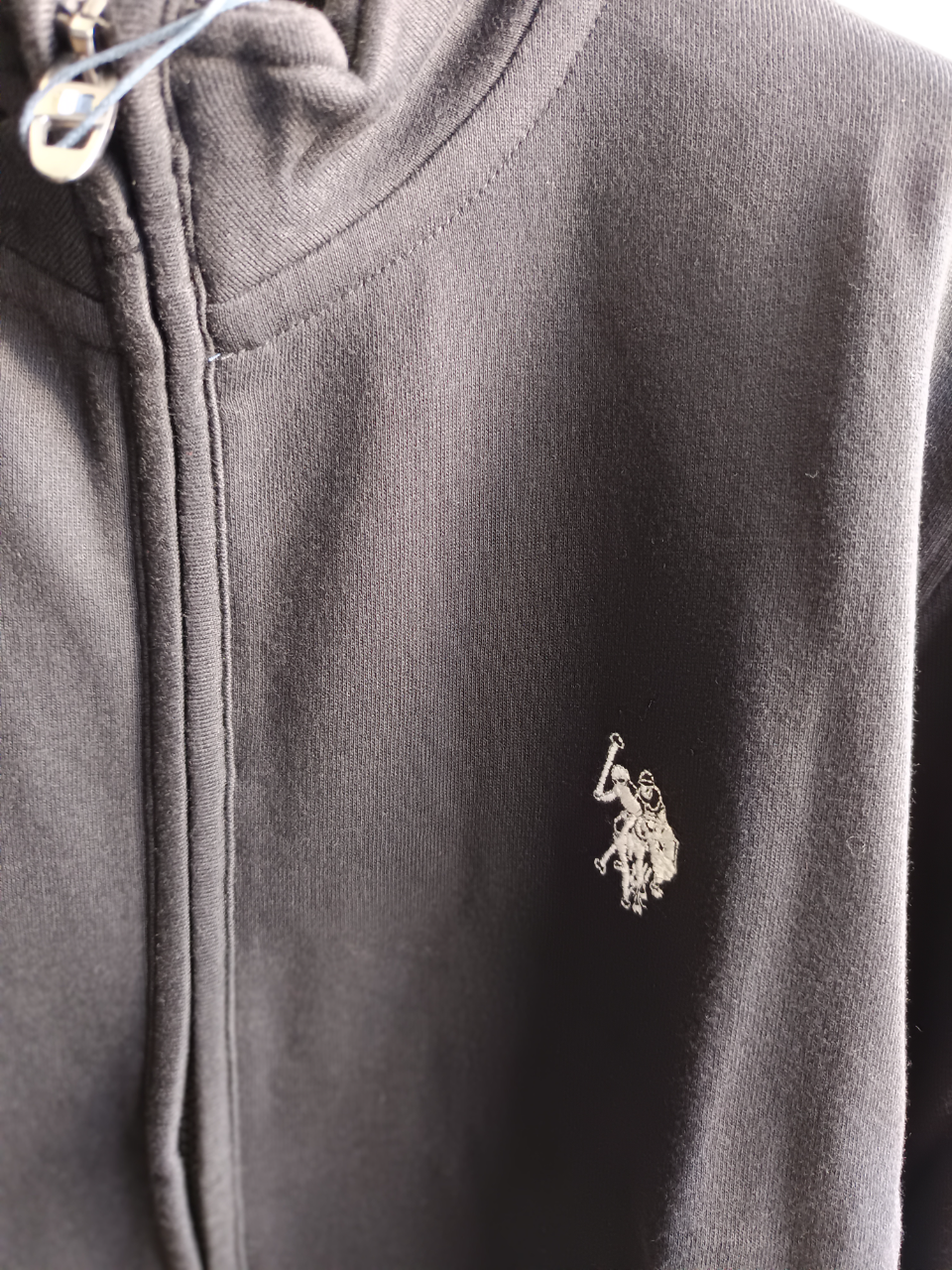 U.S POLO MAN FULL ZIP FOOTER