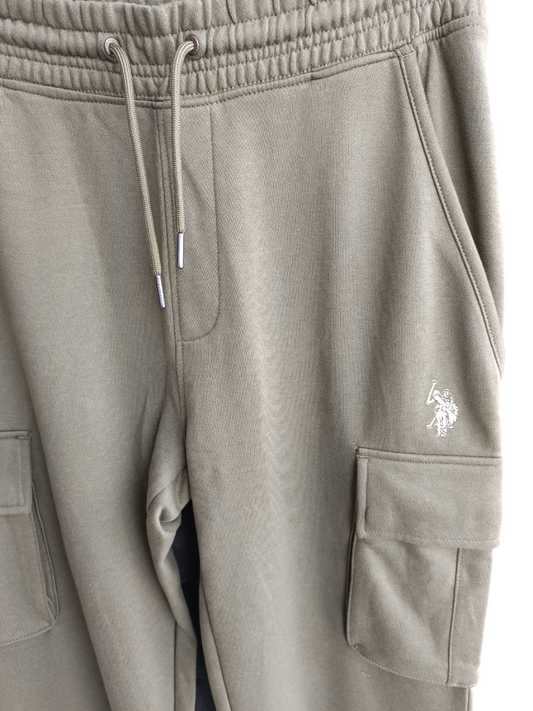 U.S POLO MAN COTTON CARGO JOGGERS