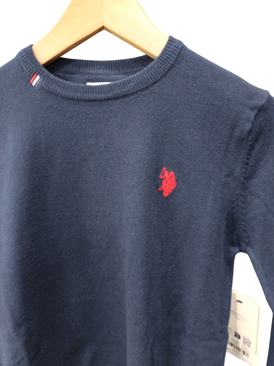 U.S POLO KIDS LOGO KNITTED PULLOVER
