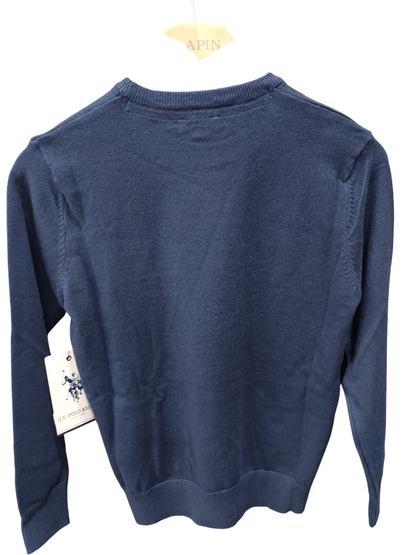 U.S POLO KIDS LOGO KNITTED PULLOVER