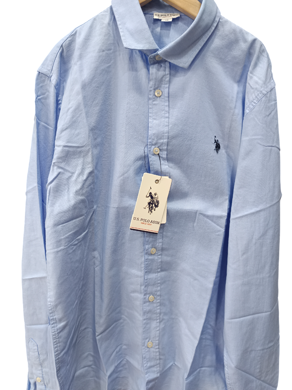 U.S POLO KIDS LS OXFORD SHIRT