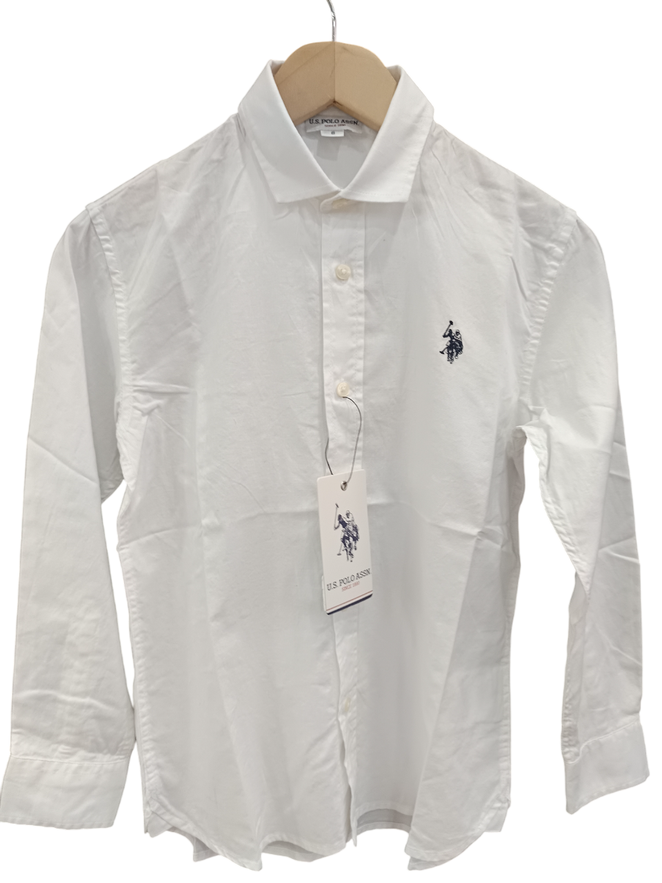 U.S POLO KIDS LS OXFORD SHIRT