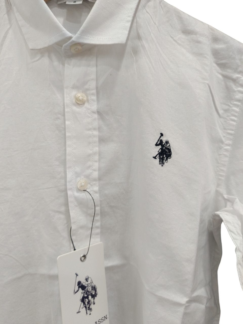 U.S POLO KIDS LS OXFORD SHIRT