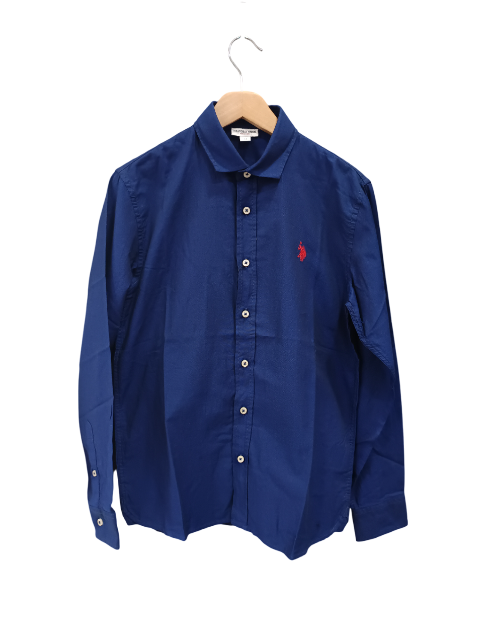 U.S POLO KIDS LS OXFORD SHIRT