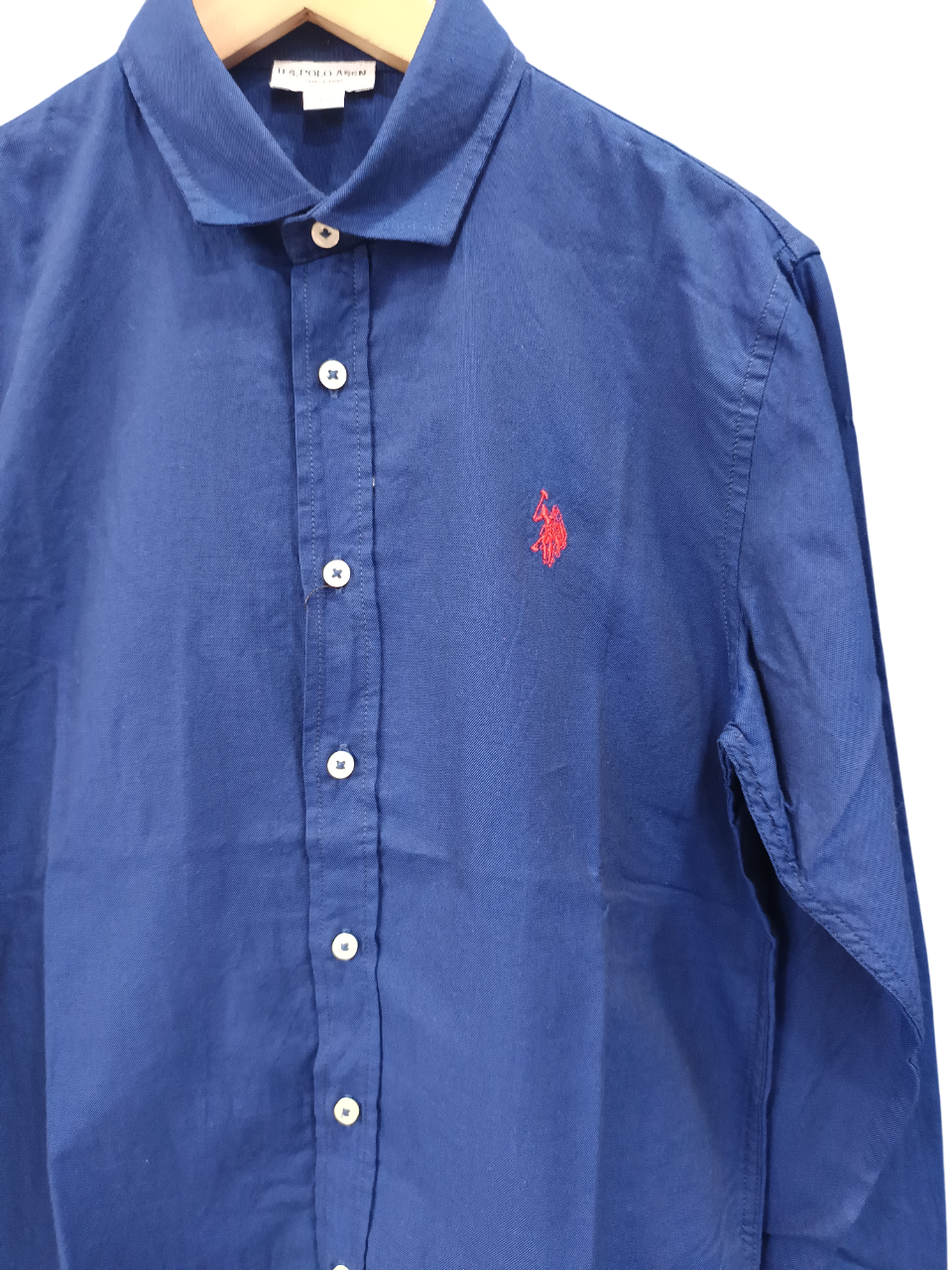 U.S POLO KIDS LS OXFORD SHIRT