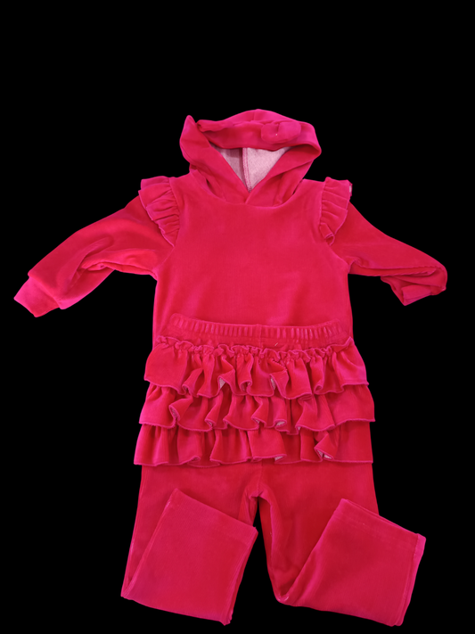 SWEET BABY BABY VOLAN JUMPER AND LEGGINGS SET