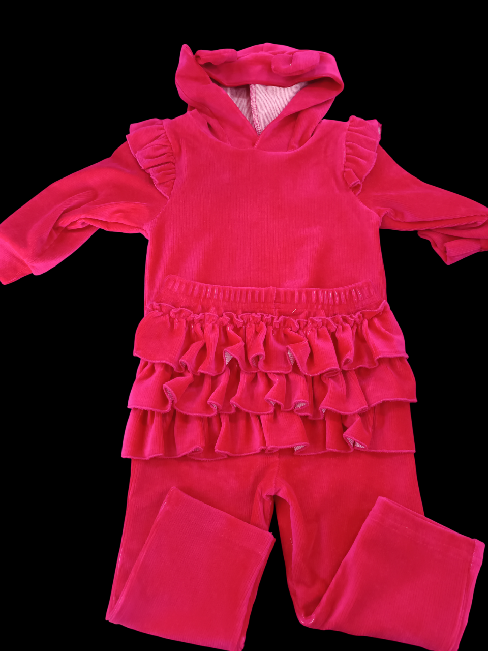 SWEET BABY BABY VOLAN JUMPER AND LEGGINGS SET