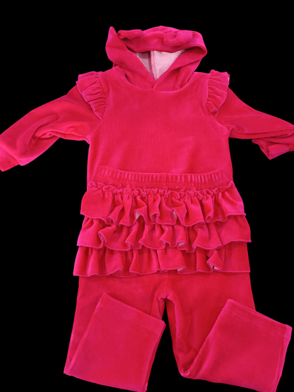 SWEET BABY BABY VOLAN JUMPER AND LEGGINGS SET