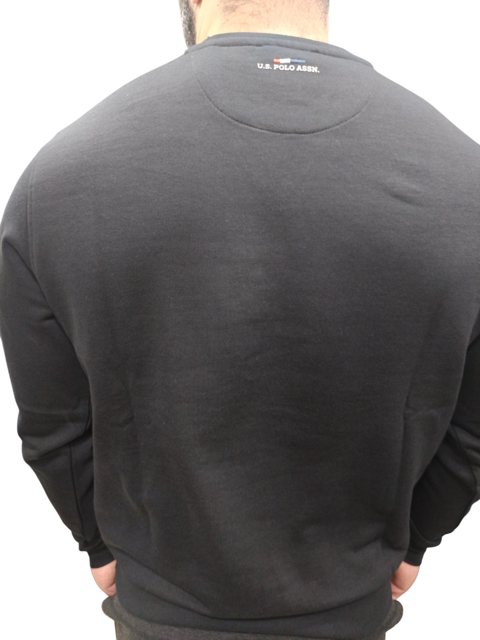 U.S POLO MAN COTTON LOGO FLEECE