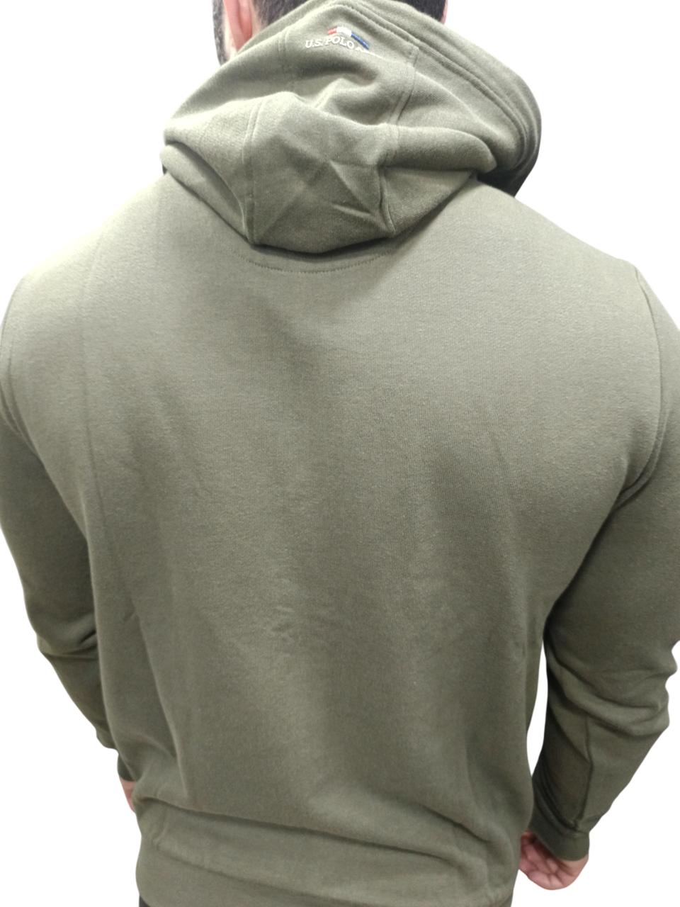 U.S POLO MAN ZIP FELPA