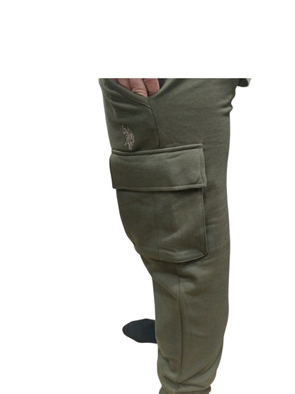 U.S POLO MAN COTTON CARGO JOGGERS