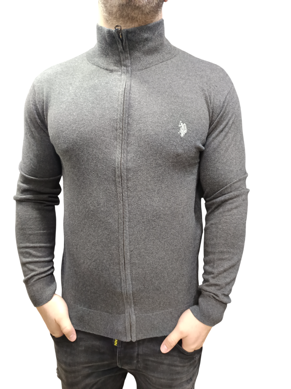 U.S POLO MAN KNITTED CARDIGAN