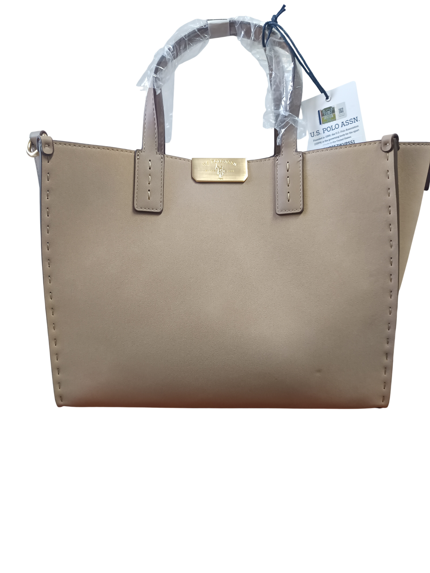 U.S POLO ASSN WOMAN CARNATION D. HANDLE SET 2 BAGS
