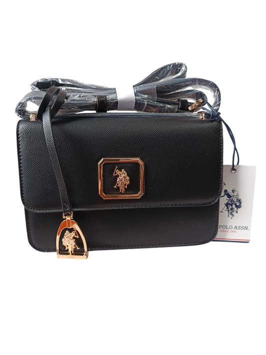 U.S POLO ASSN WOMAN NEW HAVEN S. FLAP CROSSBODY BAG